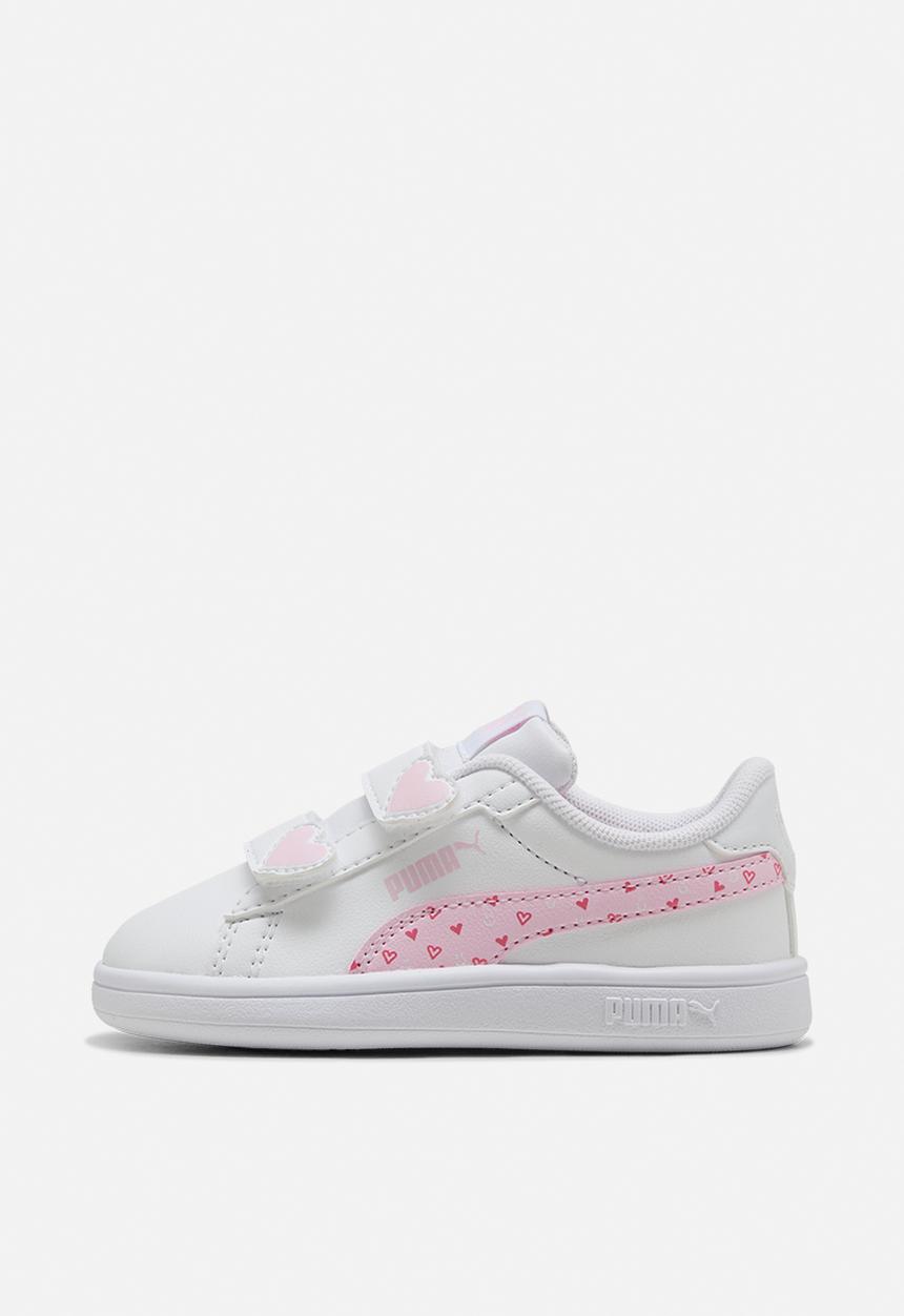 PUMA - Puma Smash 3.0 Hearty V Inf - Puma White-Pearl Pink