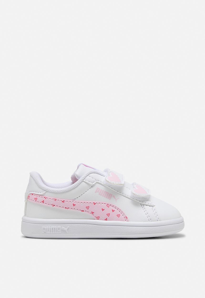 PUMA - Puma Smash 3.0 Hearty V Inf - Puma White-Pearl Pink