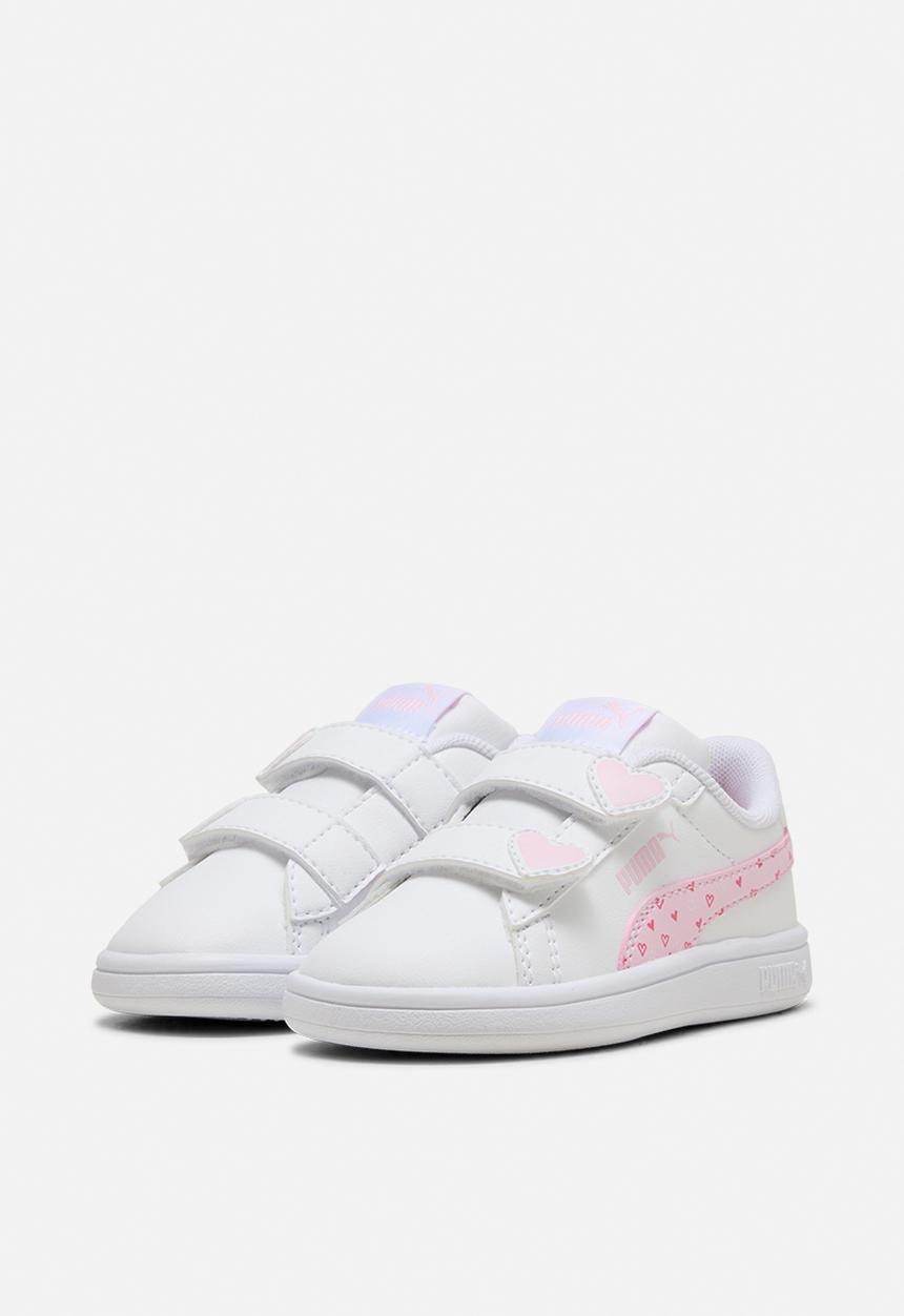 PUMA - Puma Smash 3.0 Hearty V Inf - Puma White-Pearl Pink