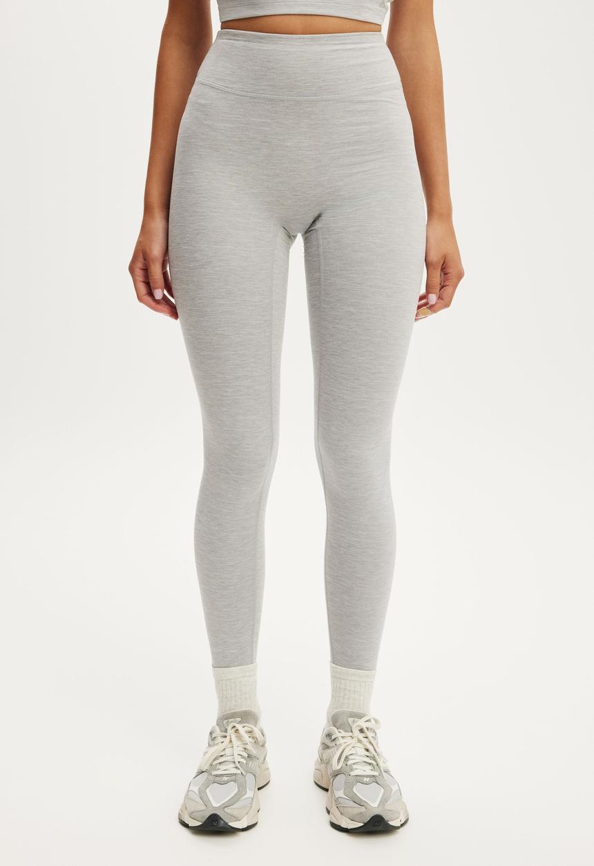 Cotton On - Ultra Soft Contour Tight - Light Grey Marle