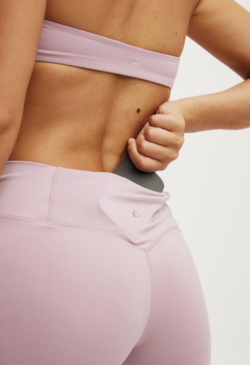 Cotton On - Ultra Soft Scrunch Front Flare - Dawn Pink