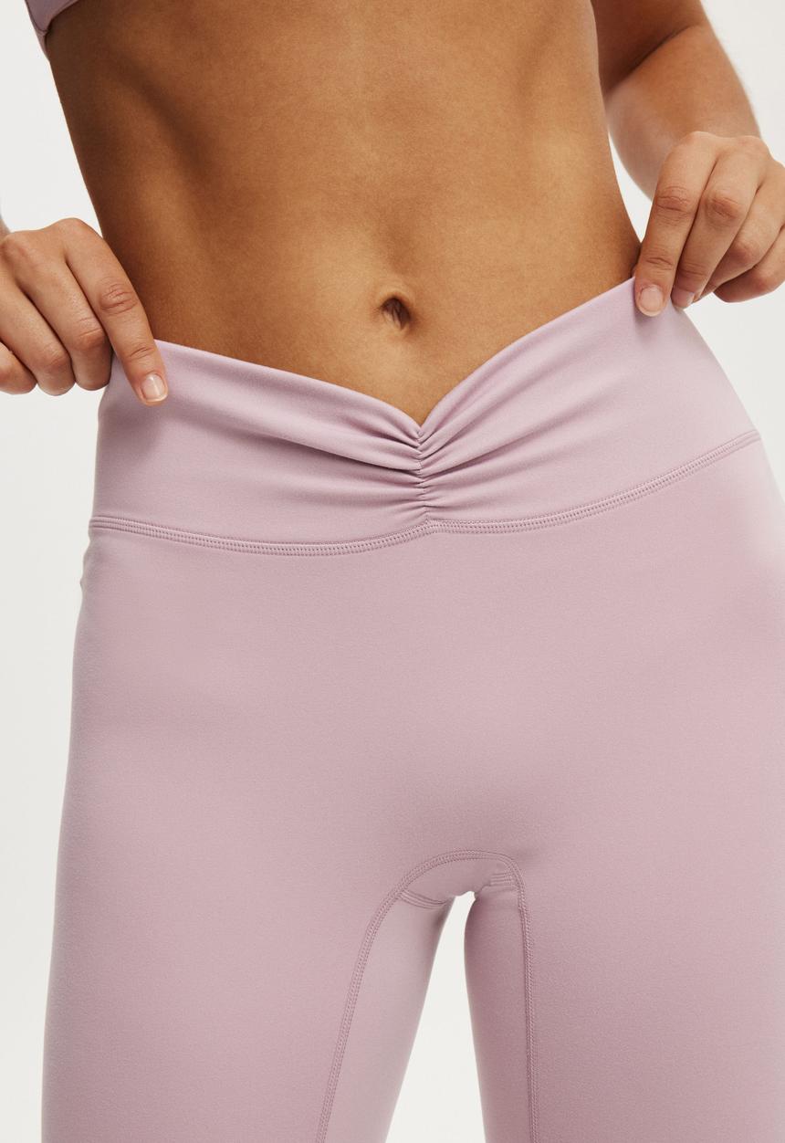 Cotton On - Ultra Soft Scrunch Front Flare - Dawn Pink