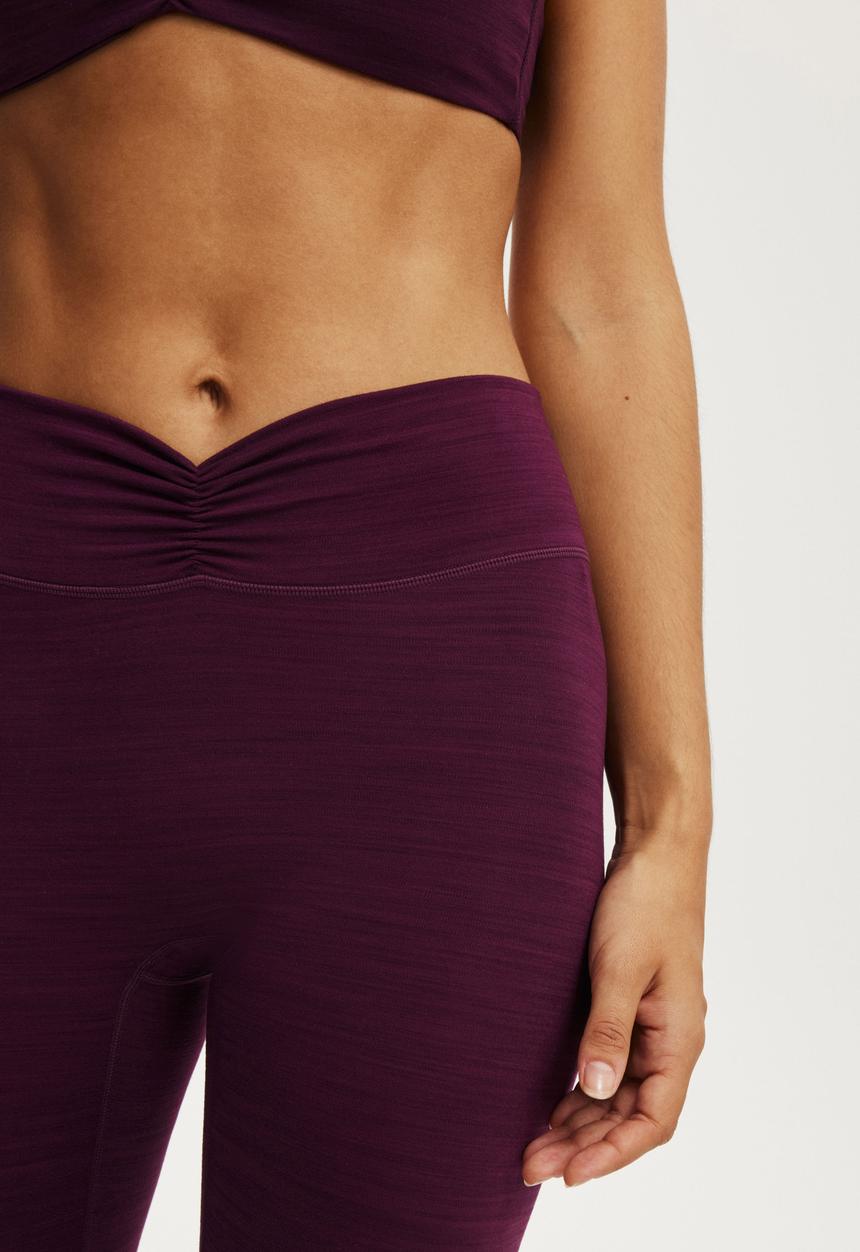 Cotton On - Ultra Soft Scrunch Front Flare - Pickled Beet Marle