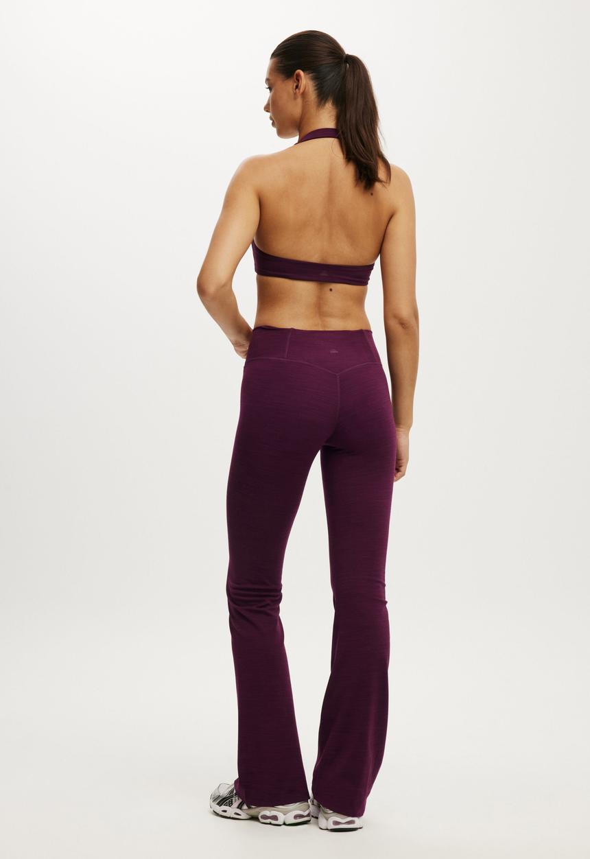 Cotton On - Ultra Soft Scrunch Front Flare - Pickled Beet Marle