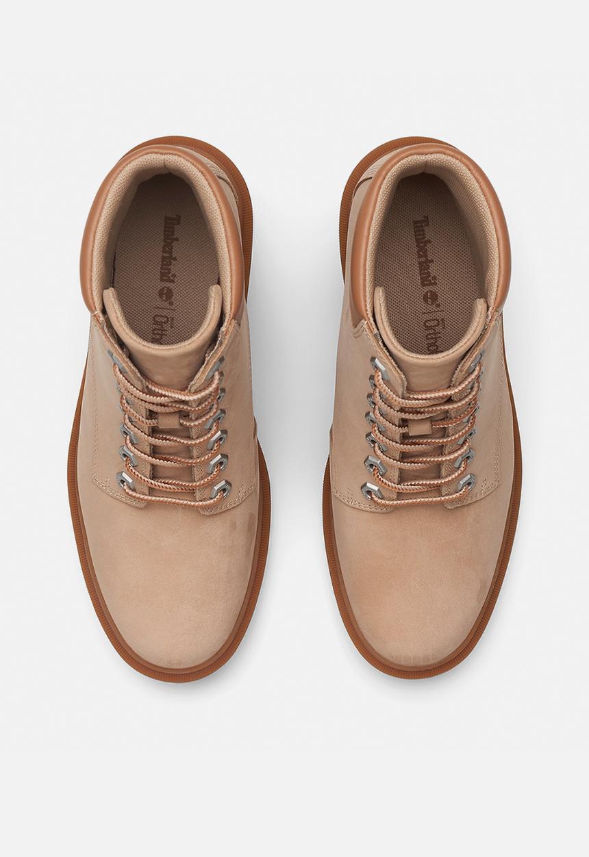 Timberland - Allington heights mid lace up boot - light beige nubuck
