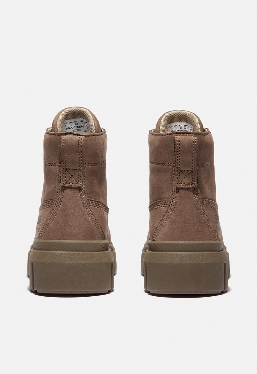 Timberland - Greyfield mid lace up boot - medium brown nubuck