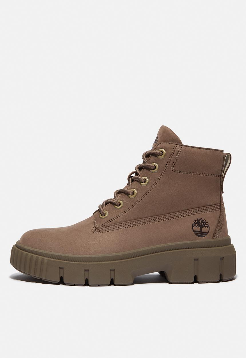 Timberland - Greyfield mid lace up boot - medium brown nubuck