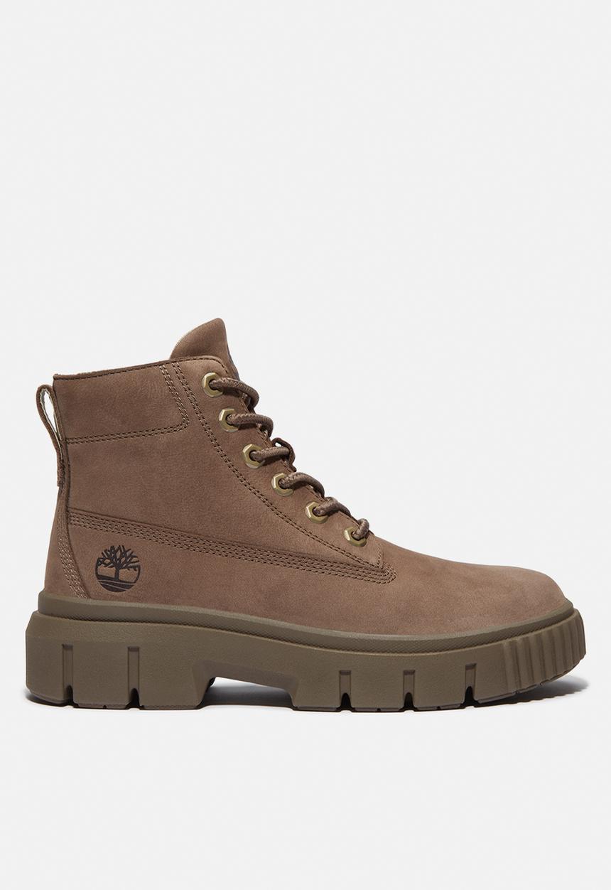 Timberland - Greyfield mid lace up boot - medium brown nubuck