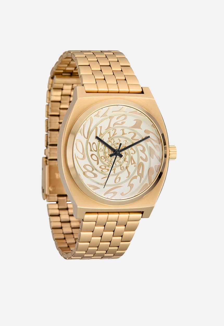 Nixon - Time Teller - 4Th Dim Gold / Vintage White