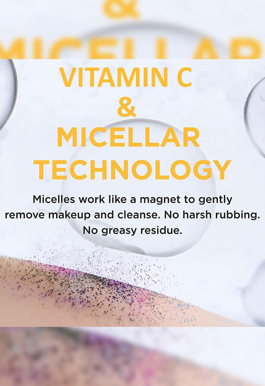 Garnier - Micellar Cleansing Water & Makeup Remover Vitamin C - 100ml