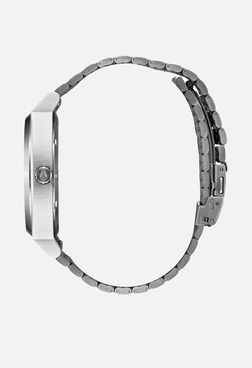 Nixon - Time Teller Solar  - Silver / Snow