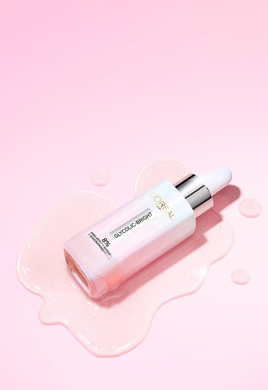 L'Oreal Paris - Glycolic Bright 8% Glycolic Acid Instant Glowing Serum - 15ml
