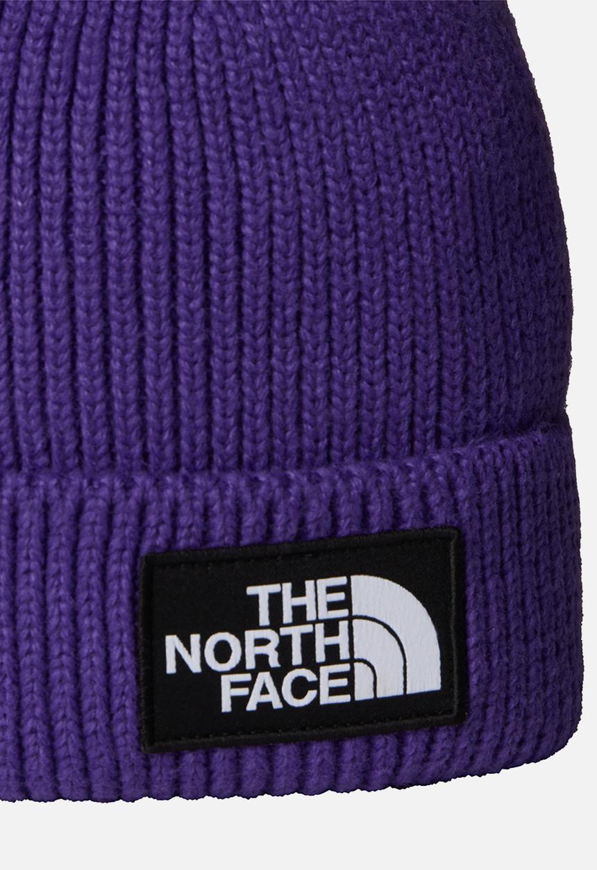The North Face - TNF Logo Box Cuffed Beanie - Peak Purple