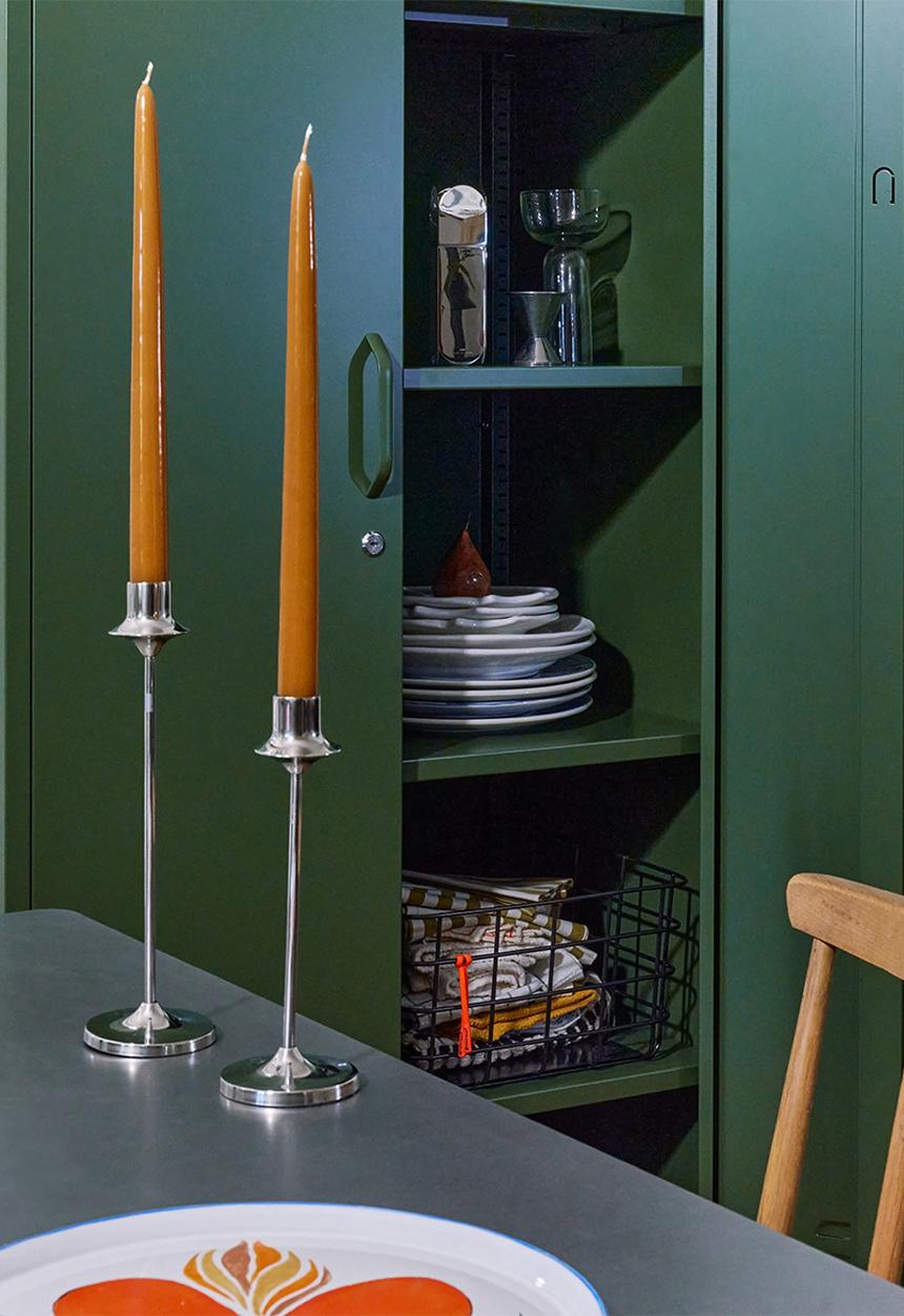 Popstrukt - Sugar Cube Double Locker - Dark Olive