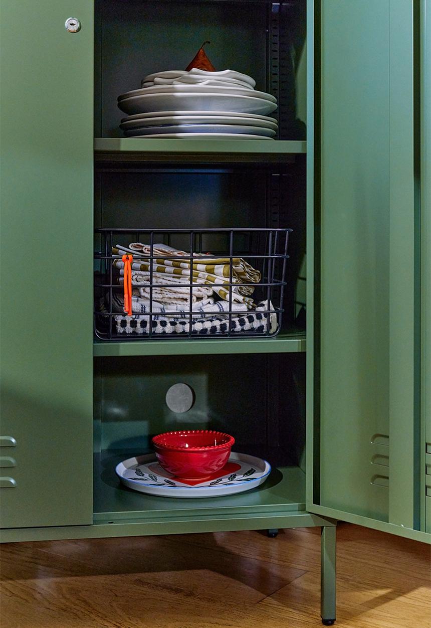 Popstrukt - Sugar Cube Double Locker - Dark Olive