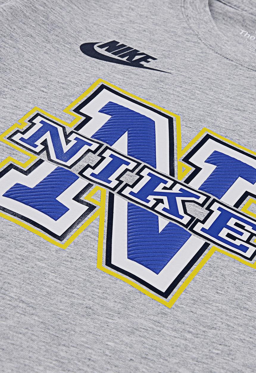 Nike - Nike athletics long sleeve tee - light smoke gray heather