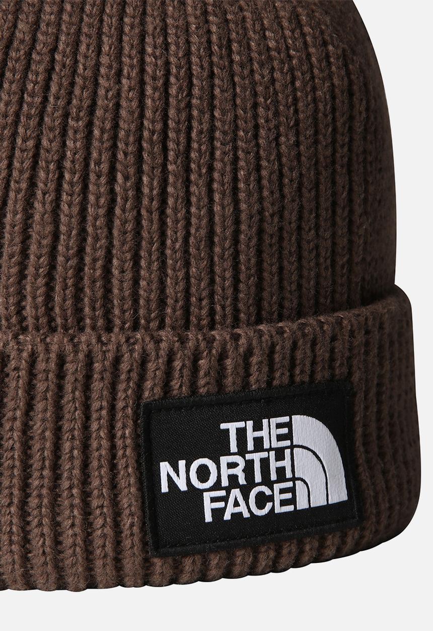 The North Face - TNF Logo Box Cuffed Beanie - Smokey Brown