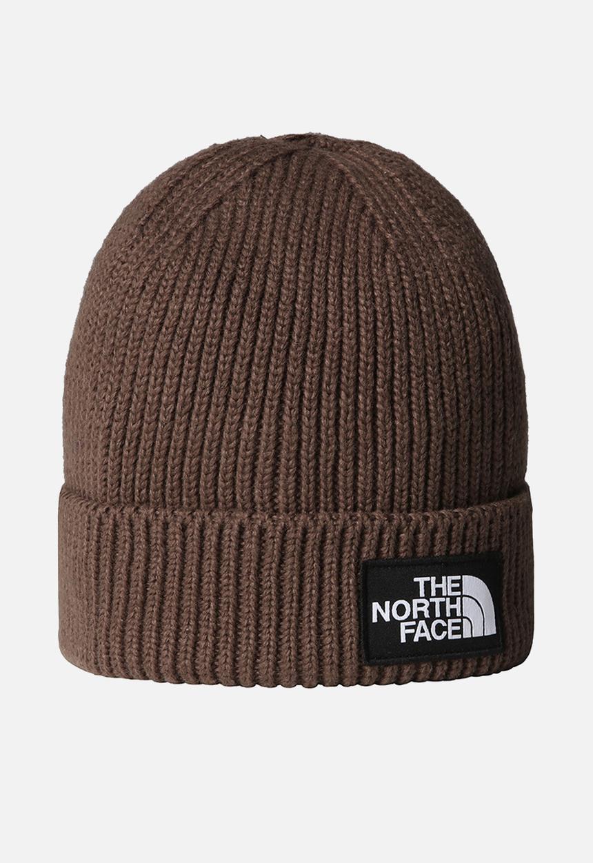 The North Face - TNF Logo Box Cuffed Beanie - Smokey Brown