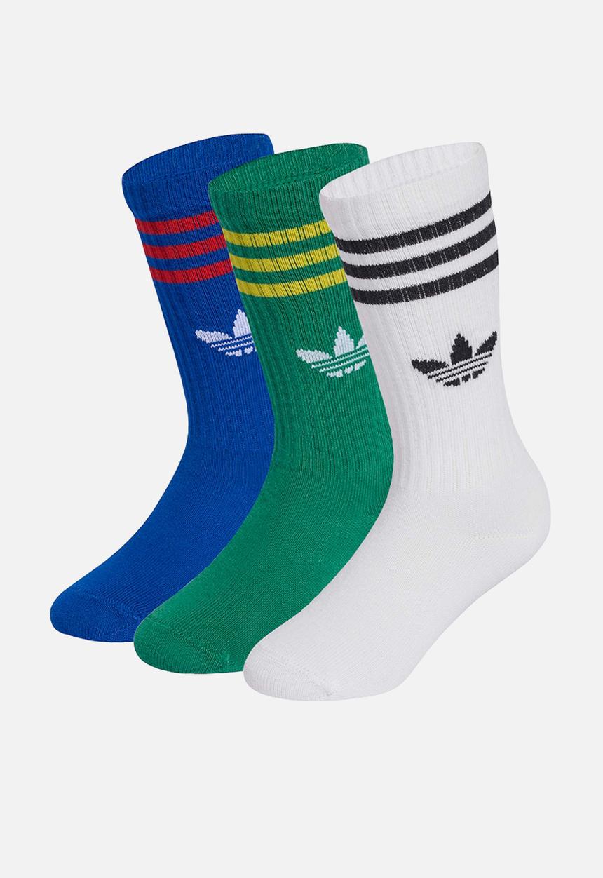 adidas Originals - Crew Sock 3 Pack - Multi