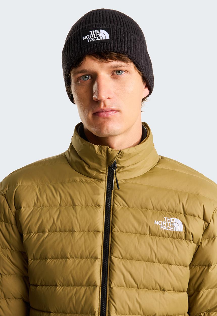 The North Face - TNF Logo Box Cuffed Beanie - TNF Black