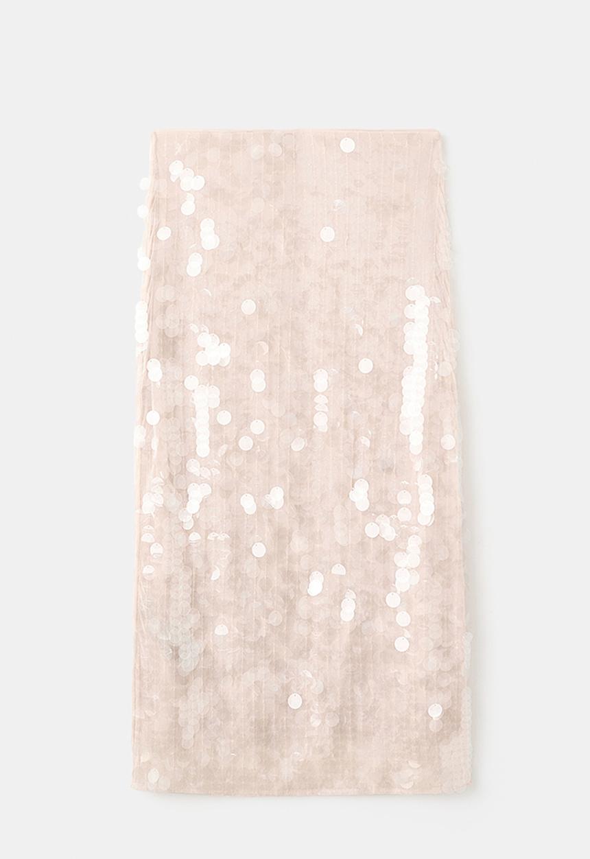 MANGO - Skirt xjava - light beige