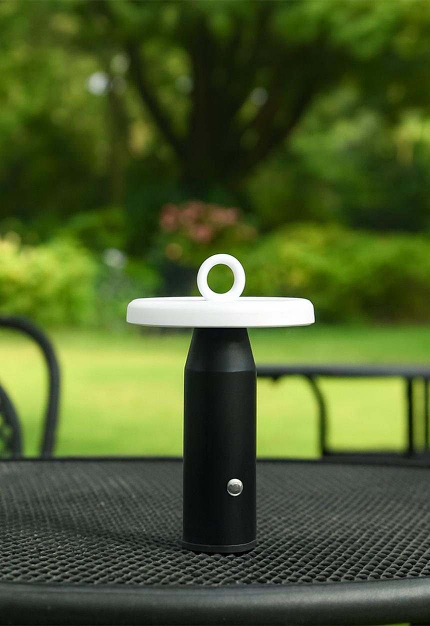 Arc + hue - Ella Rechargeable LED Lamp -  Black