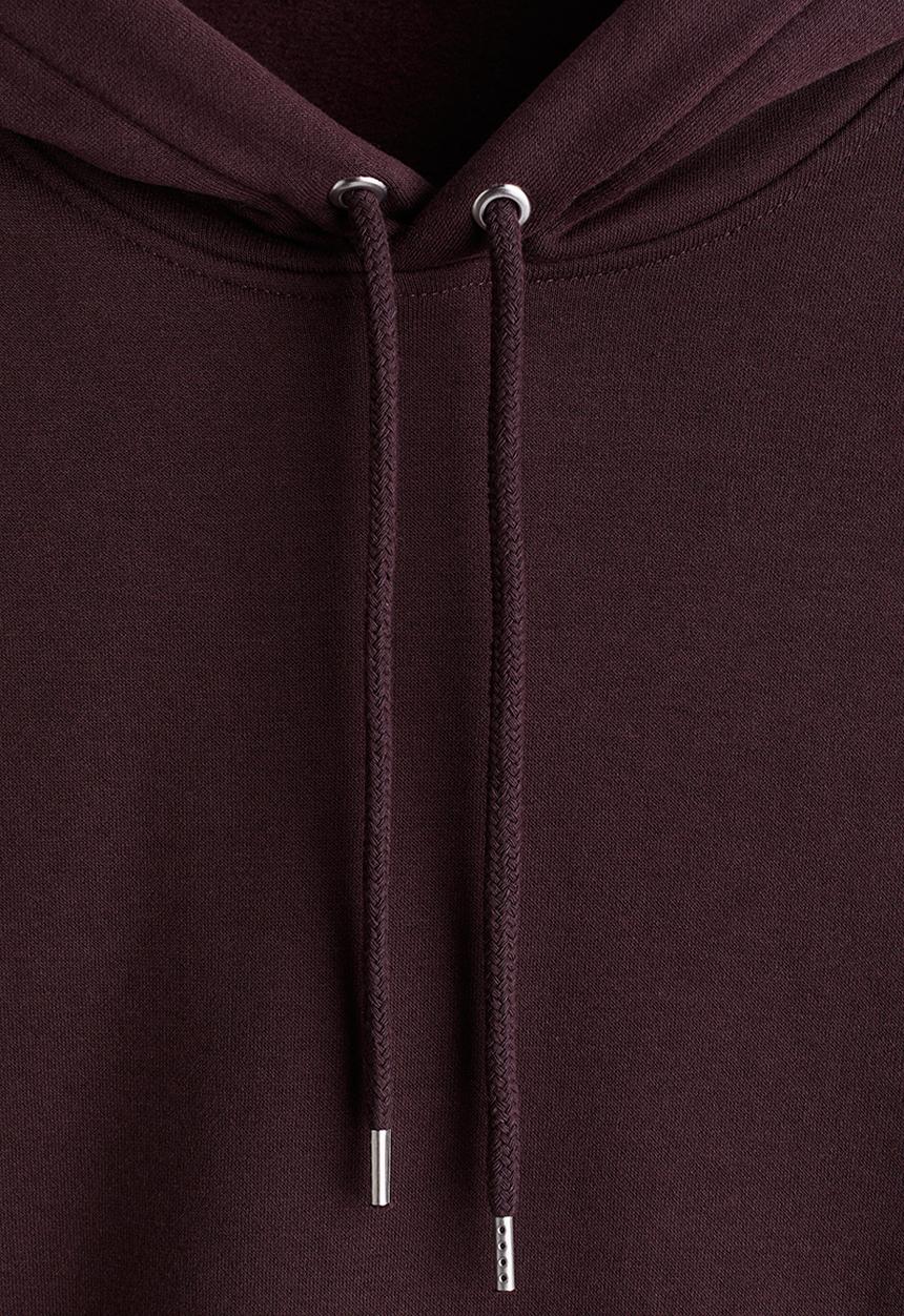 H&M - Loose fit hoodie - plum