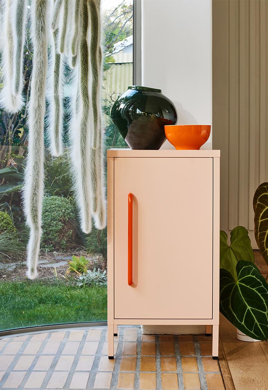 Popstrukt - Sprinkles Side Table - Peach Pop