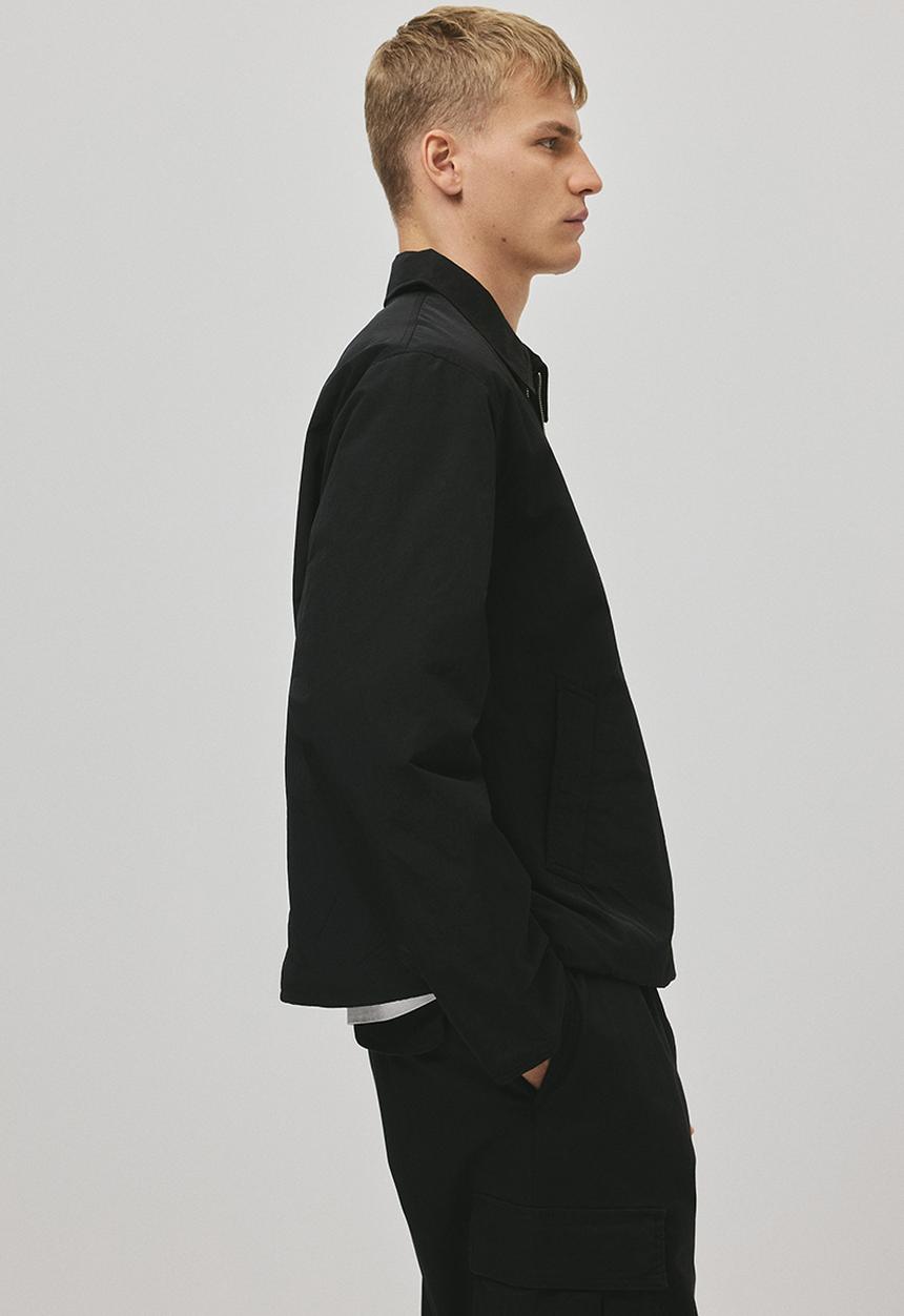 H&M - Regular fit nylon jacket - black
