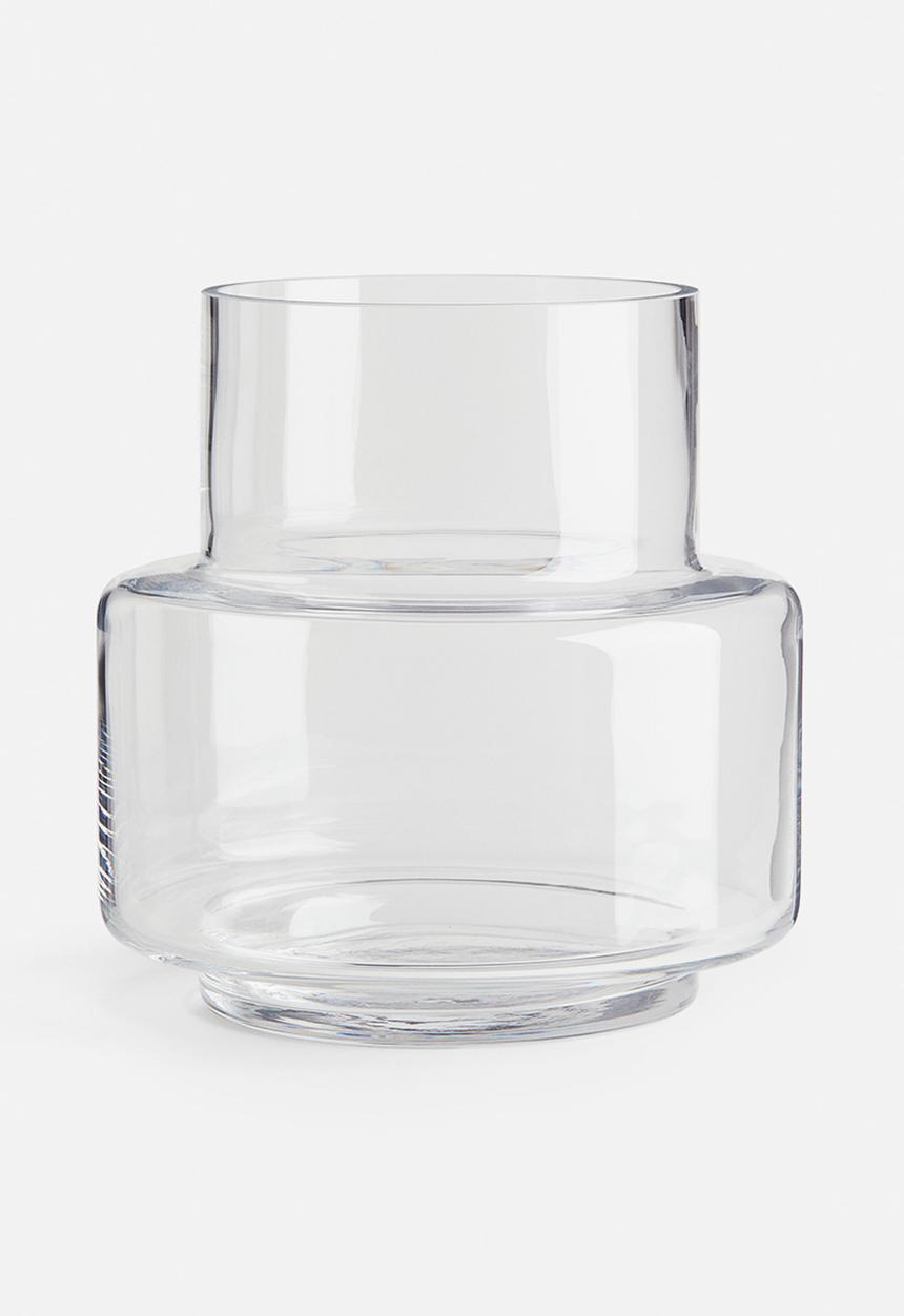 H&M - Tiered glass vase - transparent