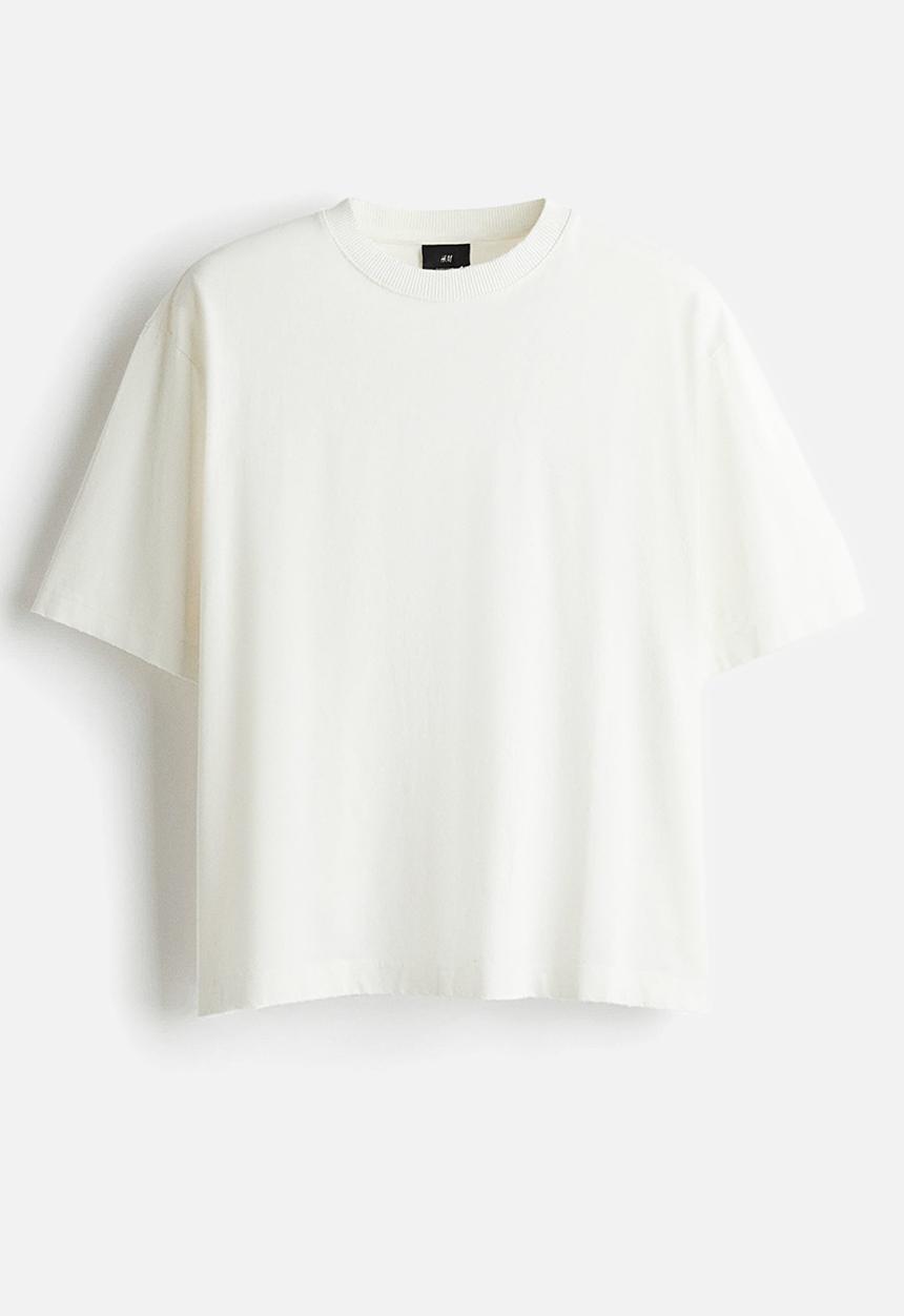 H&M - Oversized fit t-shirt - white