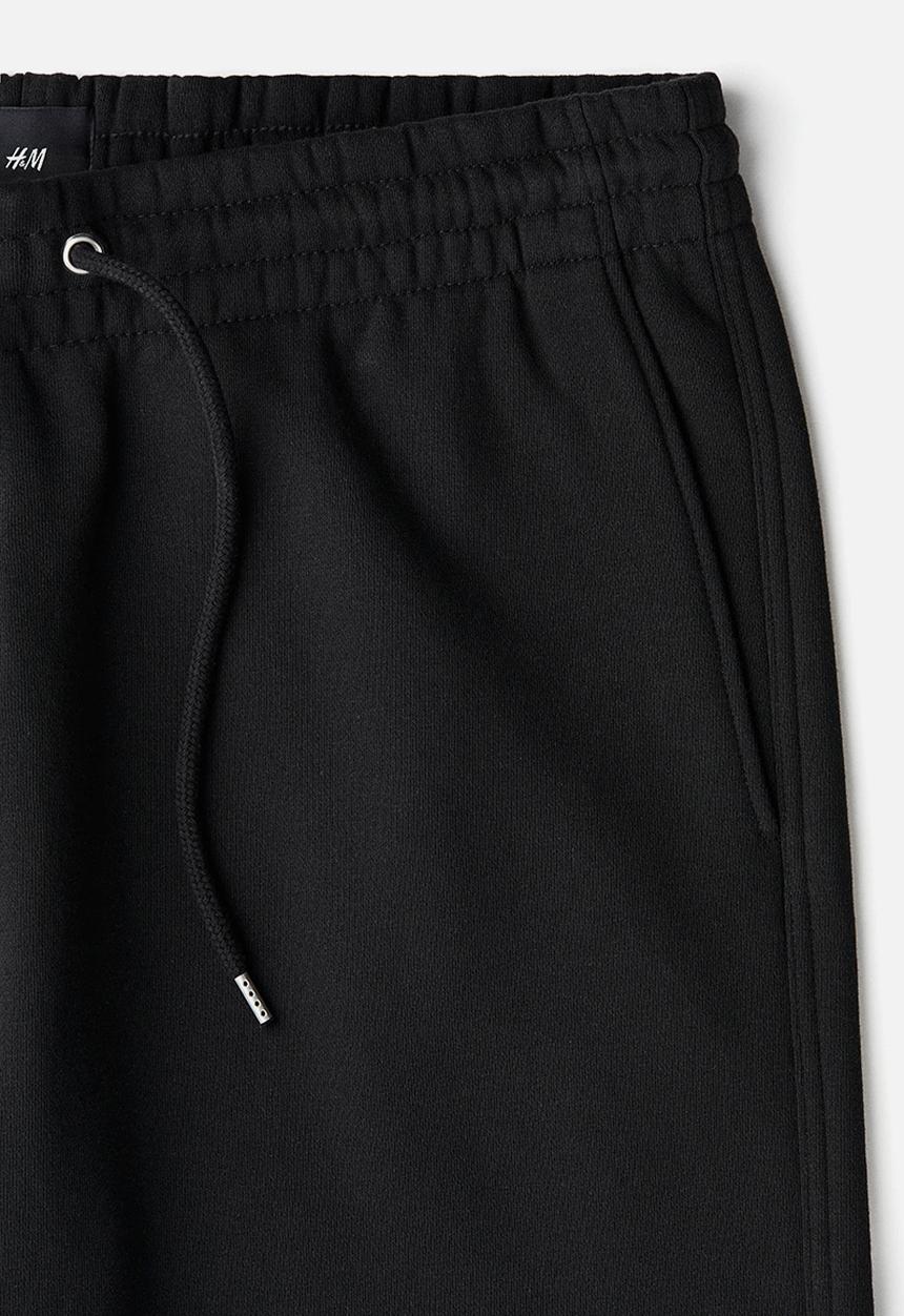 H&M - Loose fit sweatpants - black