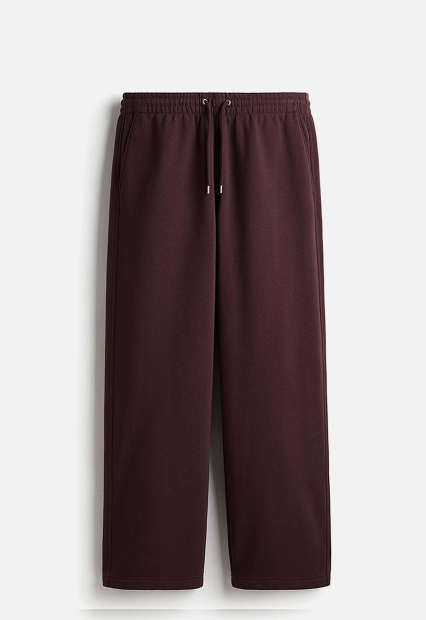 H&M - Loose fit sweatpants - dark plum purple