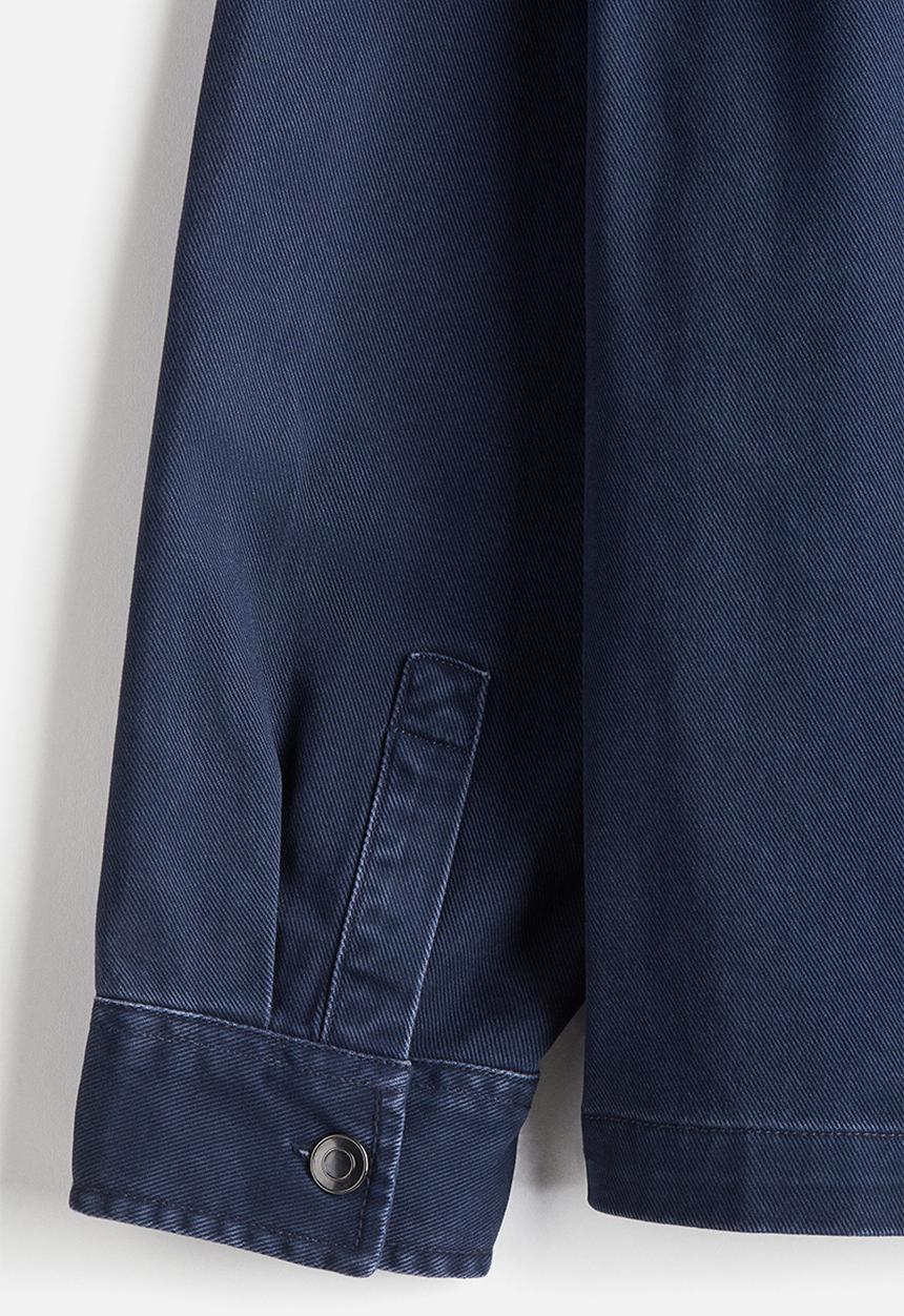 H&M - Loose fit utility overshirt - dark blue
