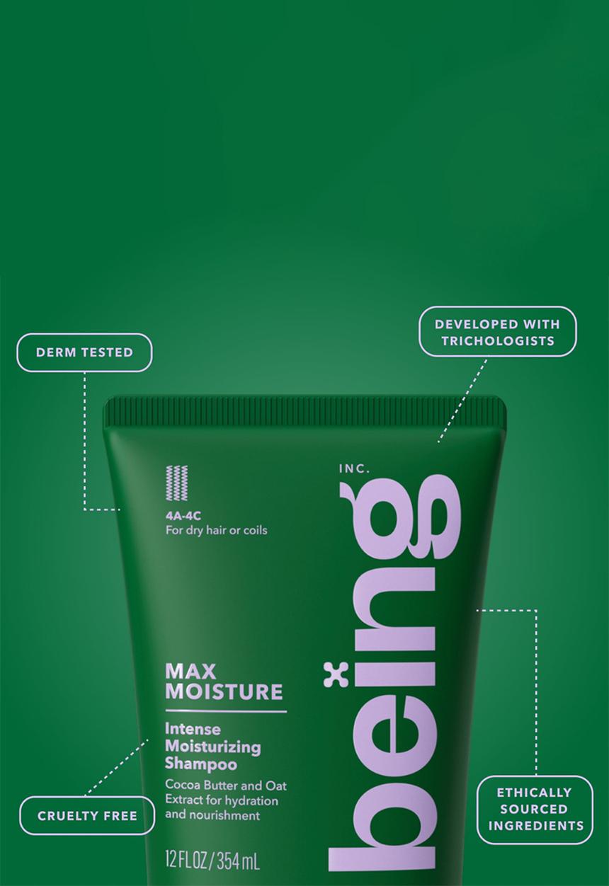 Being - Max Moisture Shampoo – 354 ml