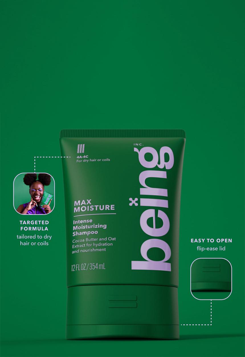 Being - Max Moisture Shampoo – 354 ml