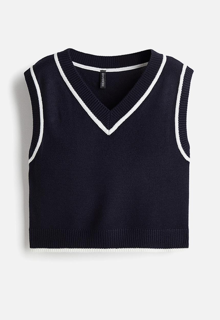 H&M - Sweater vest - navy blue