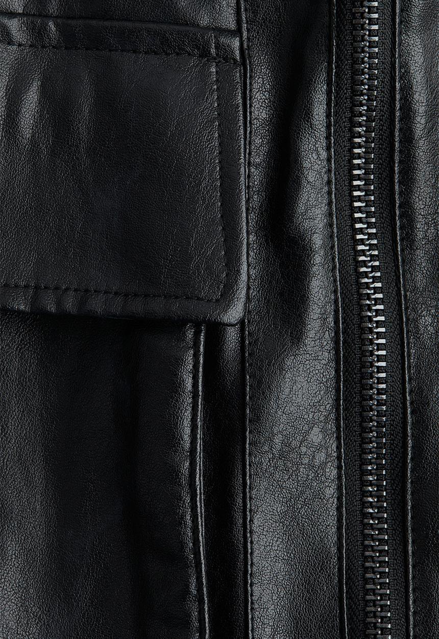 H&M - Aviator jacket - black