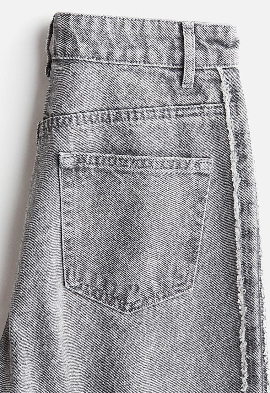 H&M - Side-panelled jeans - denim grey