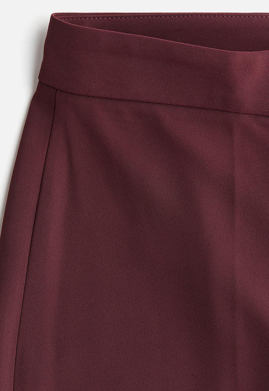 H&M - Tailored trousers - burgundy