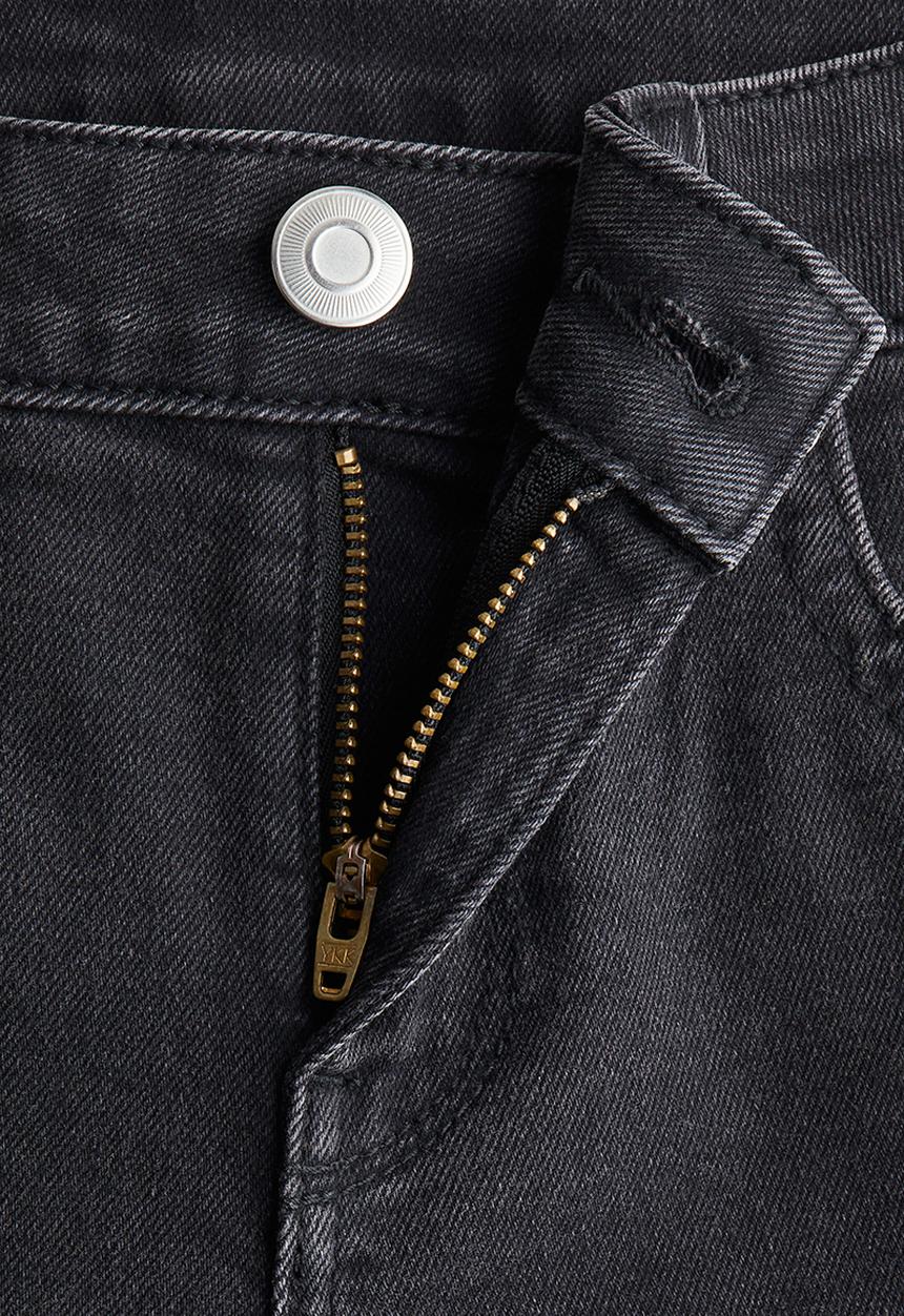 H&M - Flared low jeans - black/colour block