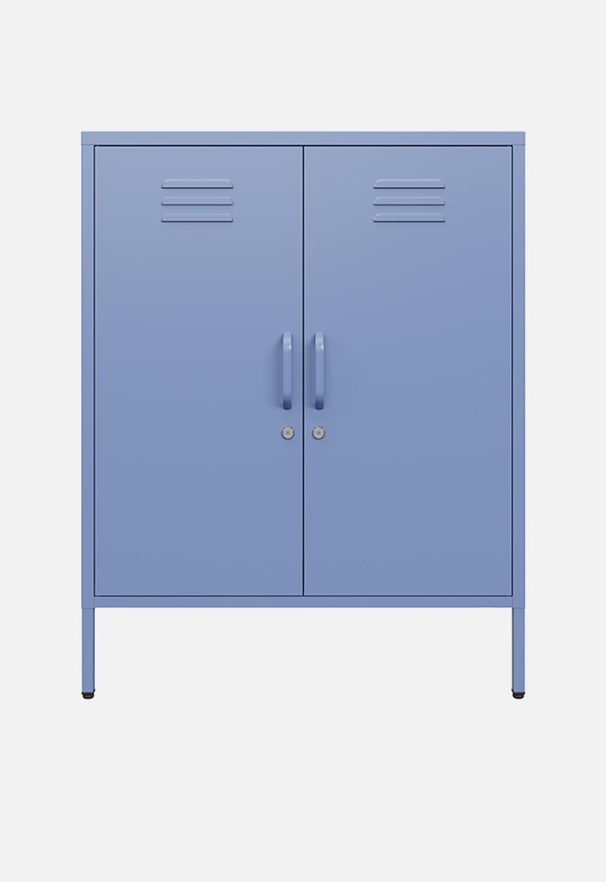 Popstrukt - Sugar cube storage cabinet - pigeon blue