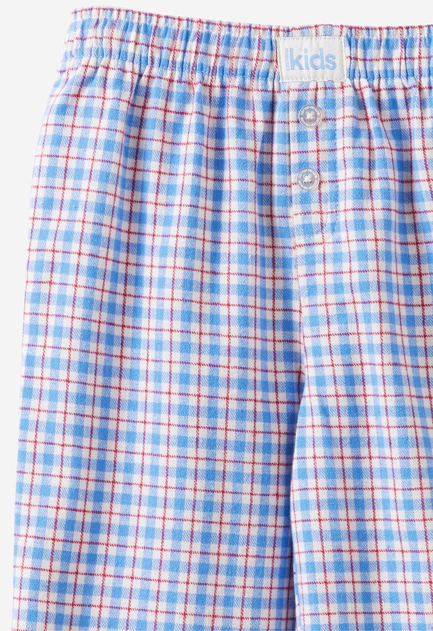 Cotton On - Sleepover Pyjama Pant -Dark Vanilla/Blue Bonnet Check