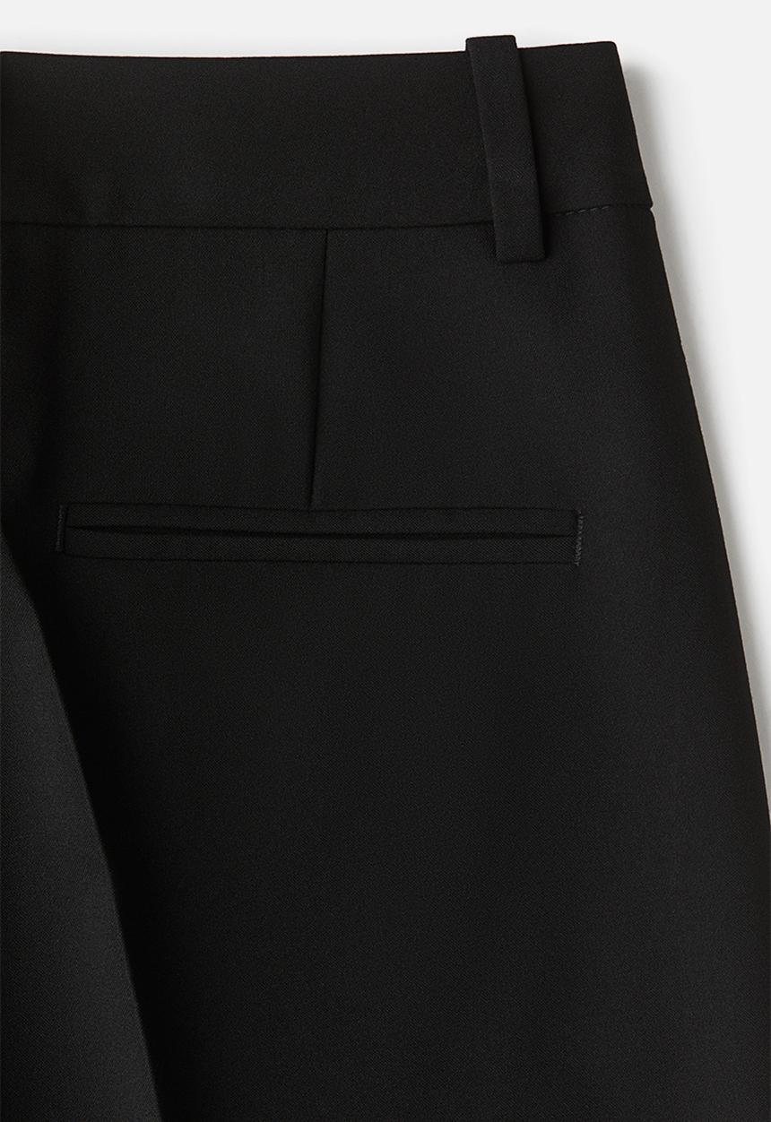 H&M - Straight trousers - black