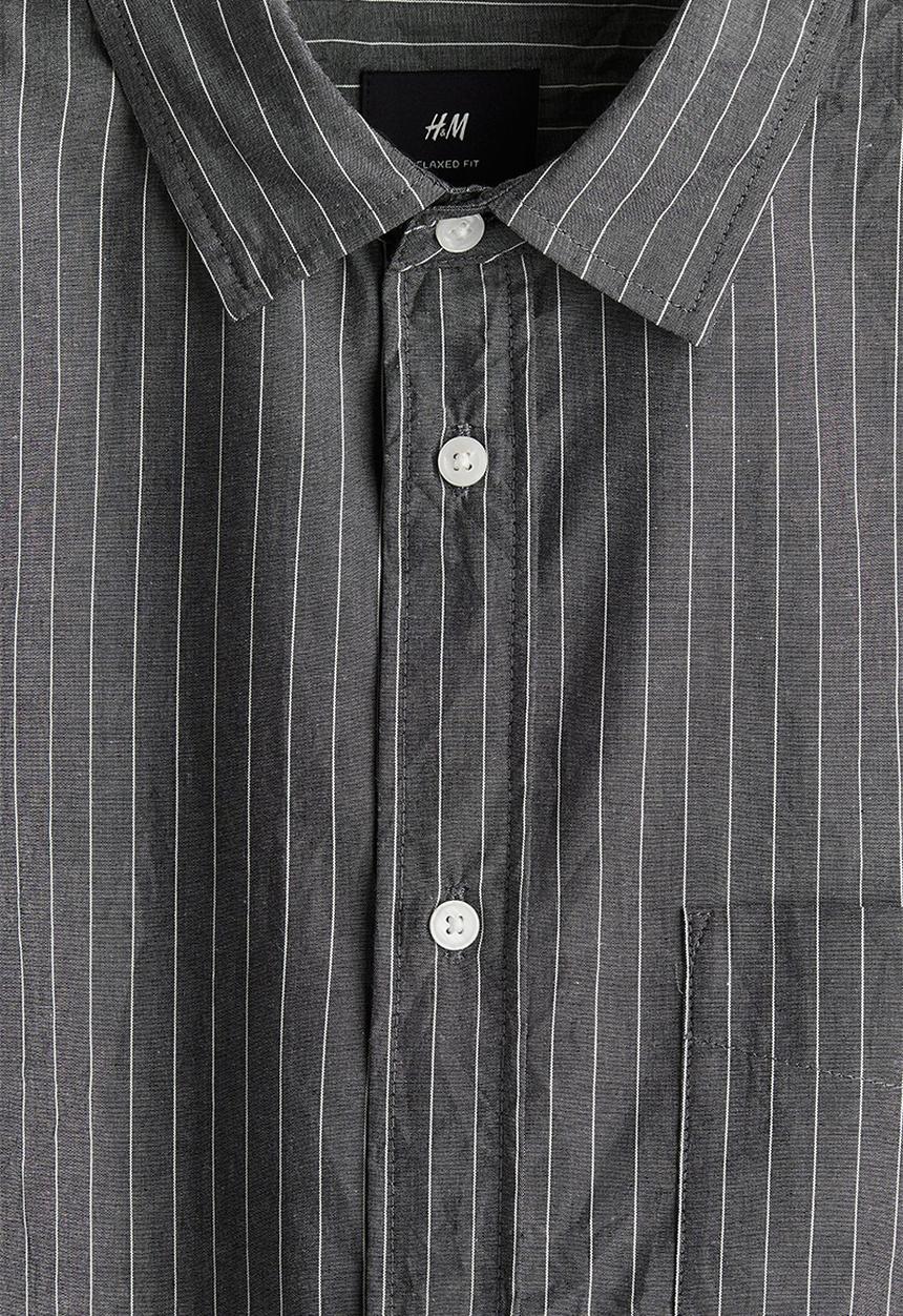H&M - Relaxed fit shirt - grey