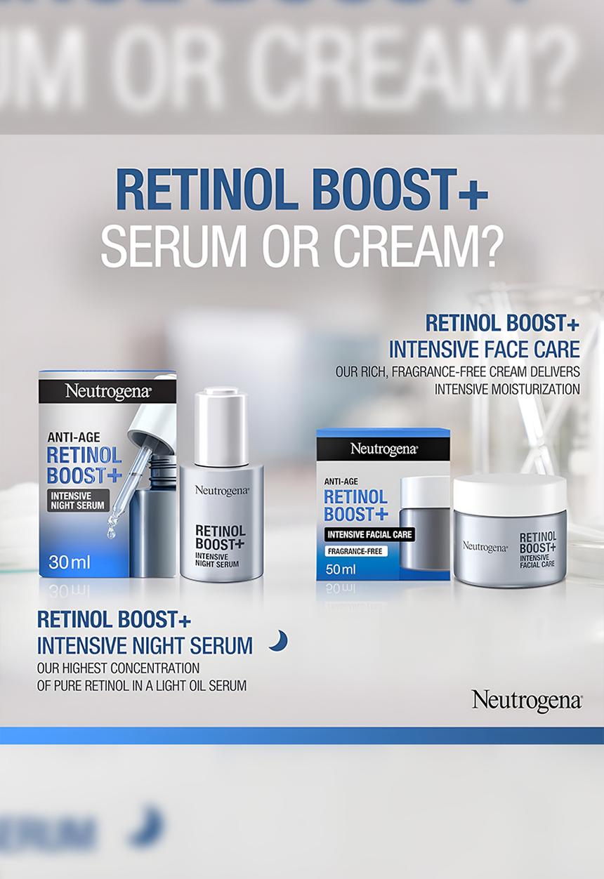 Neutrogena - Retinol Boost+ Intensive Night Serum