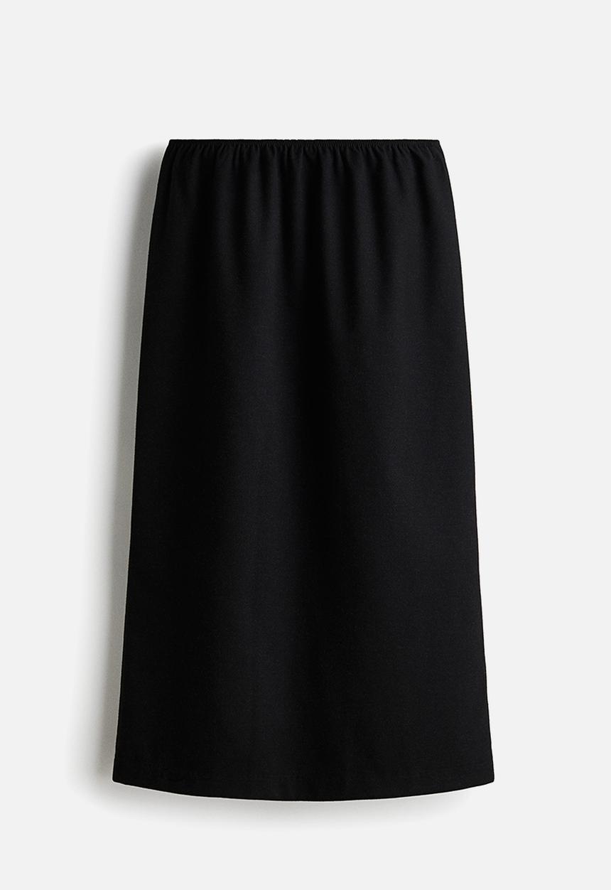 H&M - Tailored trousers - navy blue pinstriped