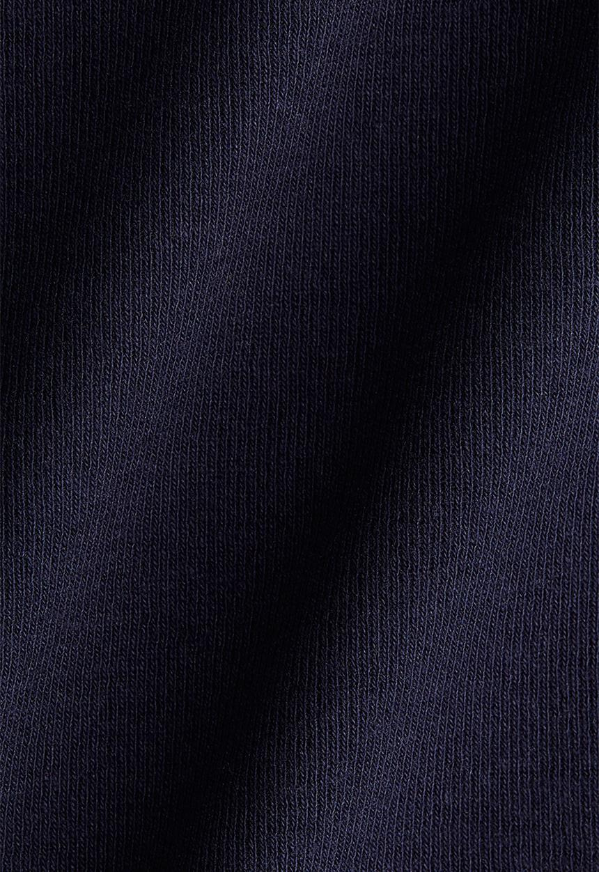 H&M - Cropped t-shirt - navy blue