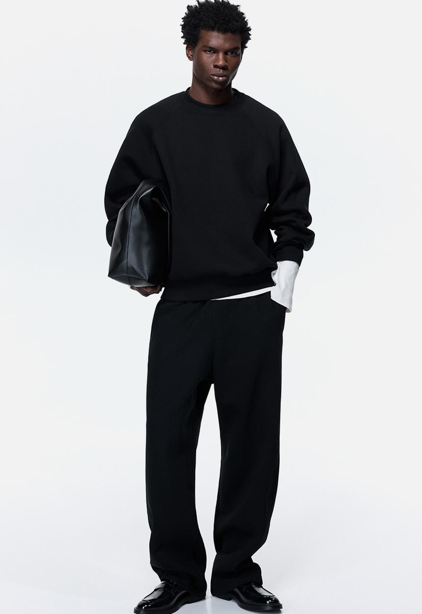 H&M - Oversized fit sweatshirt - black