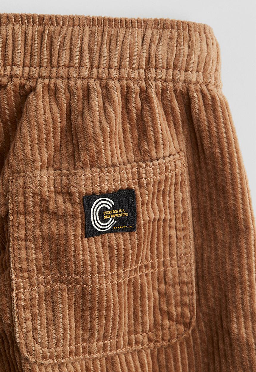H&M - Cotton corduroy trousers - brown